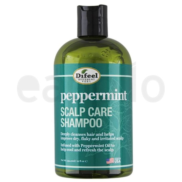 Difeel Peppermint Scalp Care Shampoo 354.9ml (12oz)