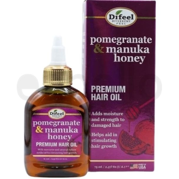 Difeel Pomegranate & Manuka Honey Premium Hair Oil (75ml)