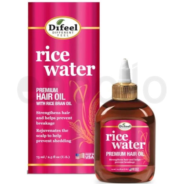 Difeel Premium Hair Oil - Rice Water (75ml)
