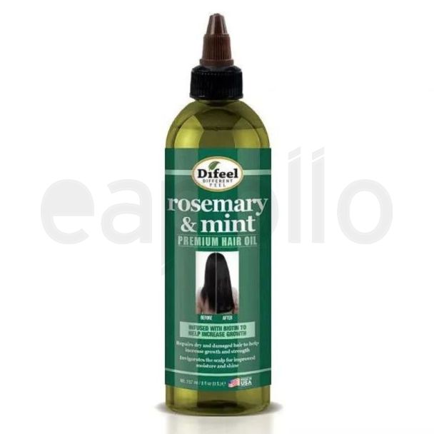 Difeel Premium Hair Oil - Rosemary & Mint (237ml)