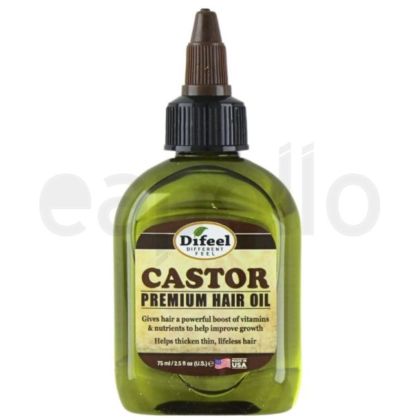 Difeel Premium Natural Hair Oil - Castor Oil