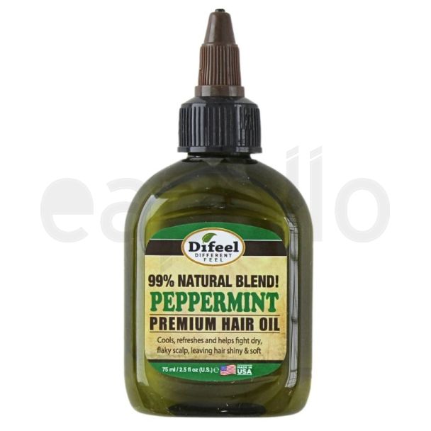 Difeel Premium Natural Hair Oil - Peppermint Oil