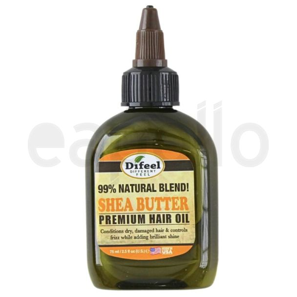 Difeel Premium Natural Hair Oil - Shea Butter Oil