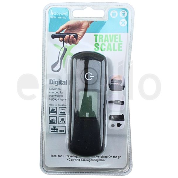 Digital Travel Luggage Scale with LCD Display – Max 50kg / 110lb