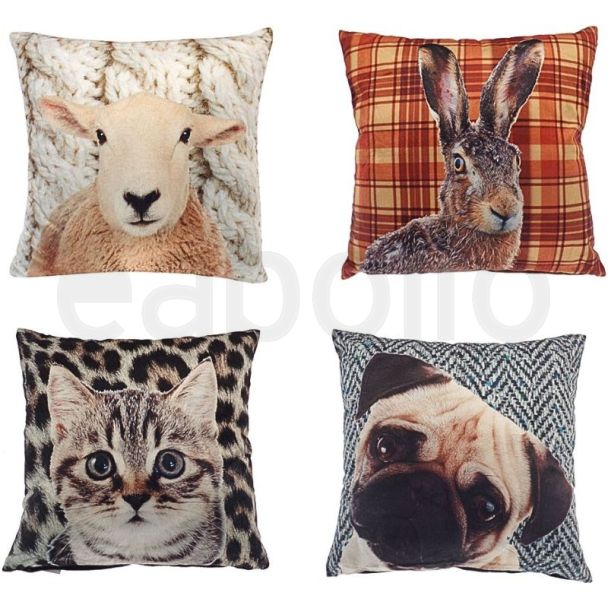 Digital Print Filled Cushions (43x43cm) - Assorted 