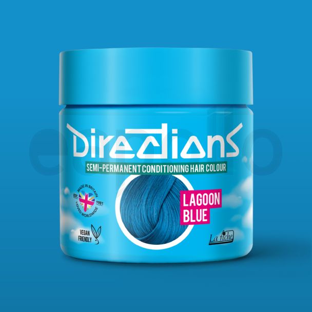 Directions Semi Permanent Hair Colour - Lagoon Blue
