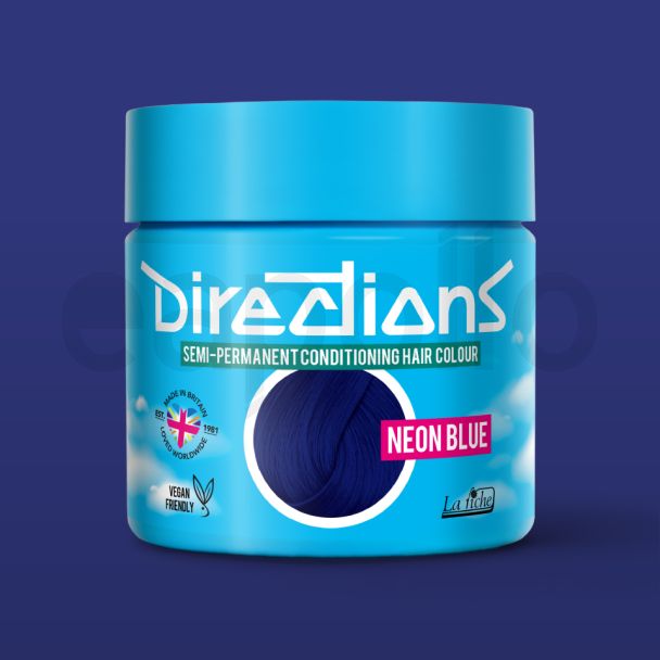 Directions Semi Permanent Hair Colour - Neon Blue