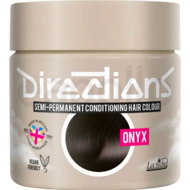 Directions Semi Permanent Hair Colour - Onyx