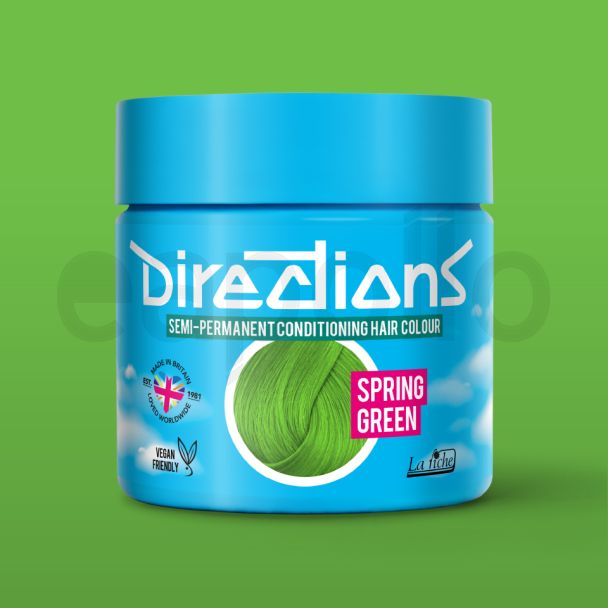 Directions Semi Permanent Hair Colour - Spring Green