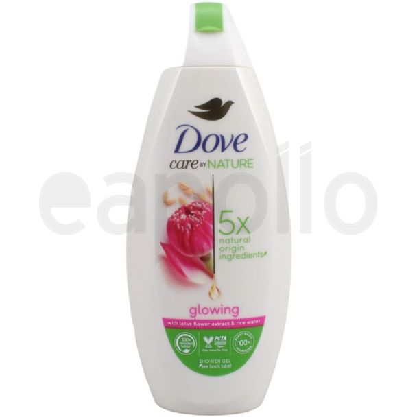 Dove Care By Nature Glowing Shower Gel - 225ml
