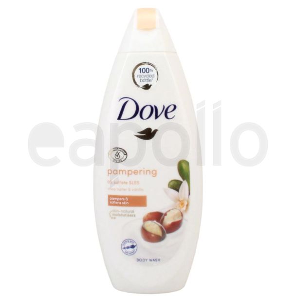 Dove Pampering Shea Butter & Vanilla Body Wash - 250ml