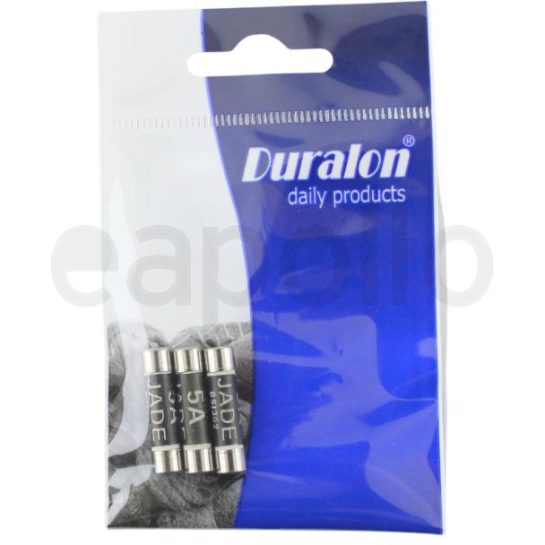 Duralon BS1362 5A Ceramic Cartridge Plug Fuse