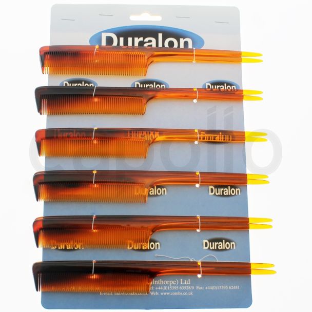 Duralon 8" Tail Tort Shell Comb