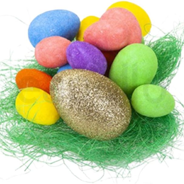 Easter Themed Golden Egg Decoration Hunt Set