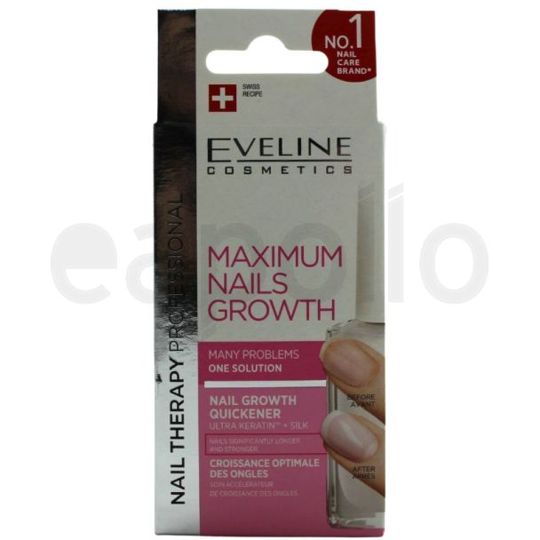 Eveline - Maximum Nails Growth Nail Treatment-12ML