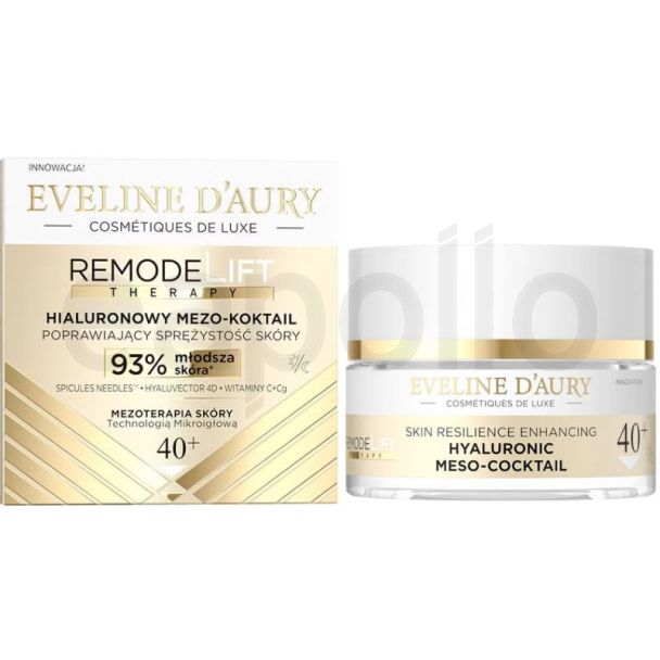 Eveline D'Aury Remode Lift Therapy HyaluroniC 40+  (BB- 18-12-2027 ) 50ml