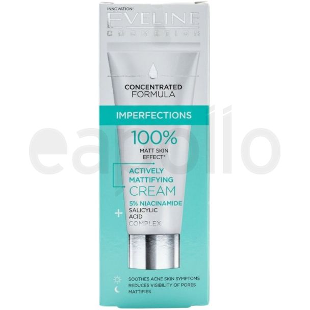 Eveline Imperfections Actively Mattifying Cream- 50ml (10/28)