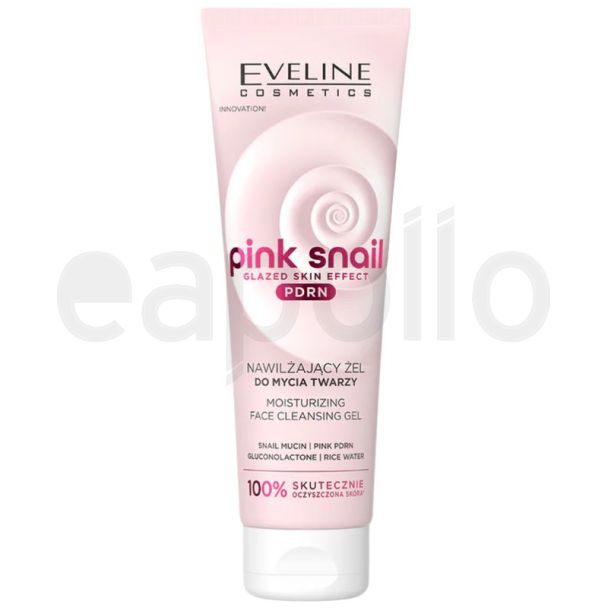 Eveline Moisturizing Face Cleansing Gel 140ml - Pink Snail (Exp-12/28)