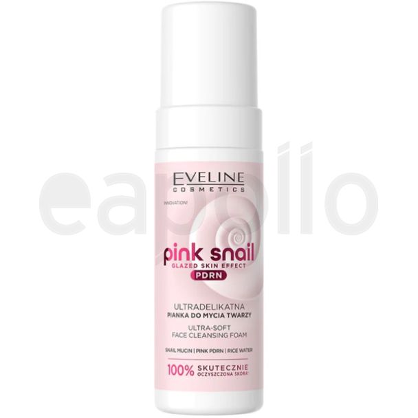 Eveline Ultra-Soft Face Cleansing Foam - Pink Snail (Exp-11/28)