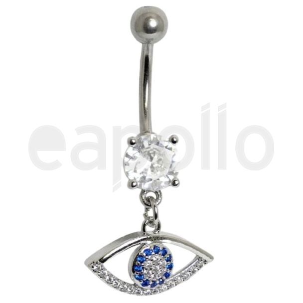 Wholesale Evil Eye Belly Bar