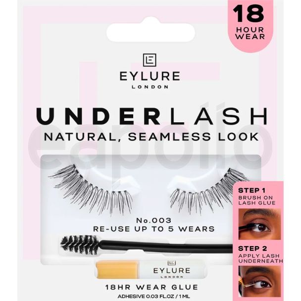 Eylure Under Lashes With Glue & Applicator - 003