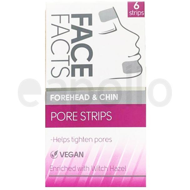 Face Facts Vegan Forehead & Chin Pore Strips