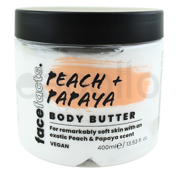 Face Facts Peach + Papaya Body Butter - 400ml