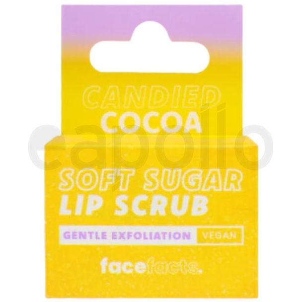 Face Facts Candied Cocoa Soft Sugar Lip Scrub