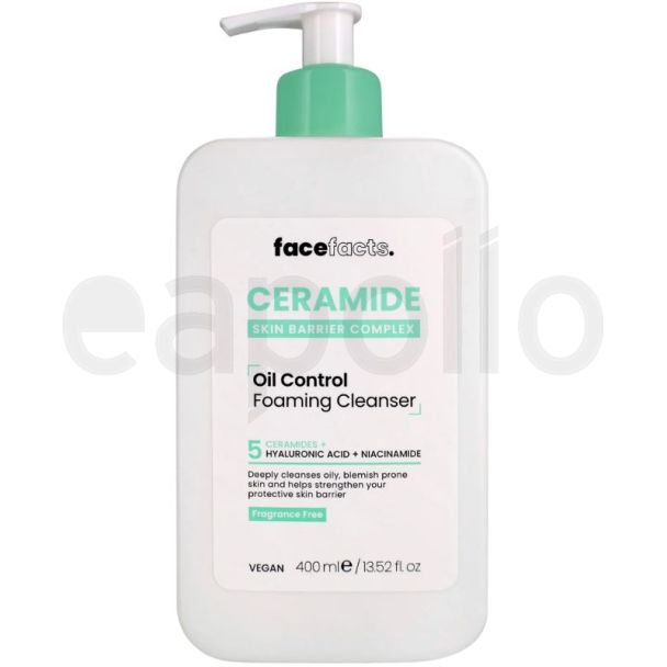 Face Facts Ceramide Oil Control Foaming Cleanser - 400ml