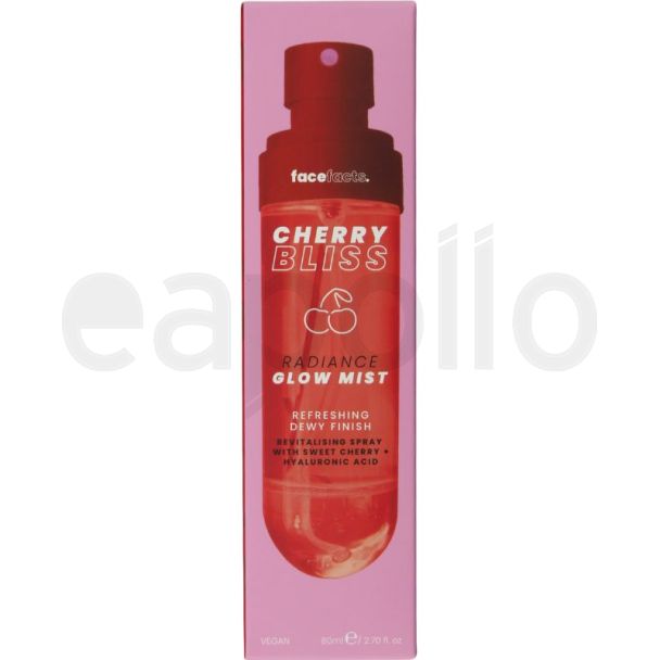 Face Facts Cherry Bliss Radiance Glow Mist - (80ml)