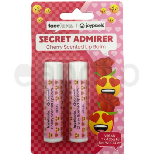 Face Facts Cherry Scented Lip Balm - Secret Admirer