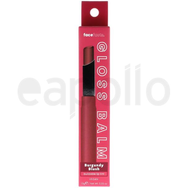 Face Facts Gloss Balm - Burgundy Blush (15g)