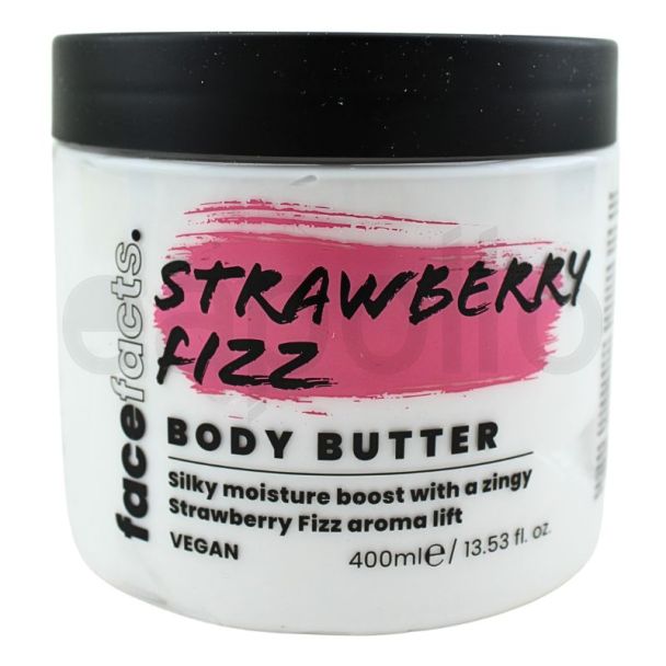 Face Facts Strawberry Fizz Body Butter - 400ml