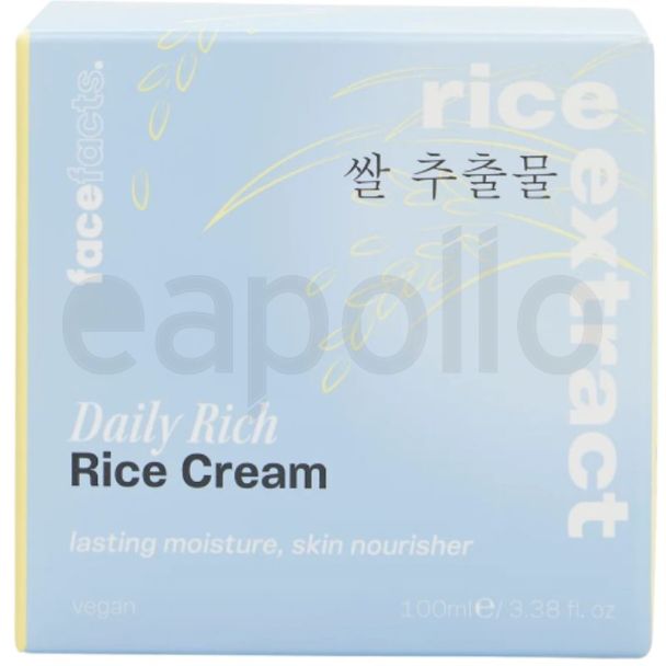 Face Facts Rice Extract Daily Rich Rice Cream - 100ml
