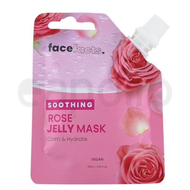 Face Facts Rose Soothing Jelly Mask- 60ml