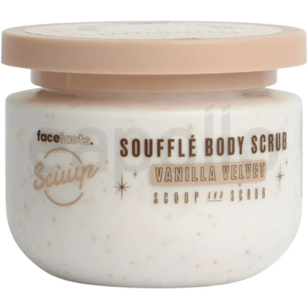 Face Facts Scuup Vanilla Velvet Soufflé Body Scrub - 270g