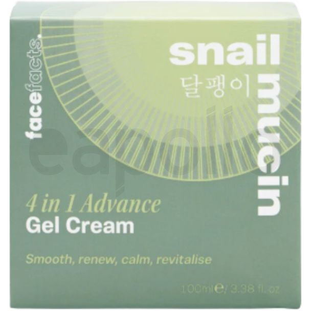 Face Facts Snail Mucin 4 in 1 Advance Gel Cream - 100ml