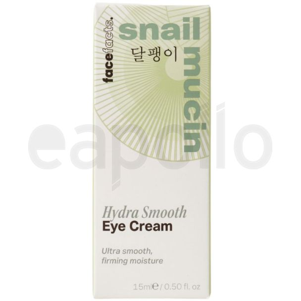 Face Facts Snail Mucin Hydra Smooth Eye Cream -15ml