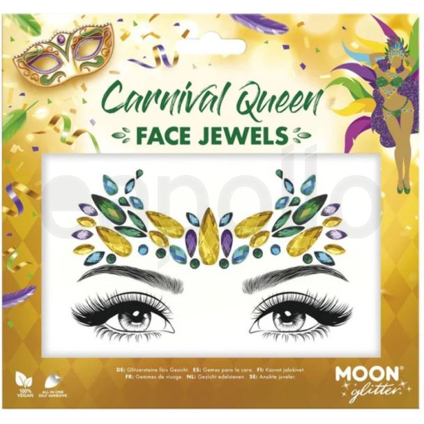 Face Jewels - Carnival Queen
