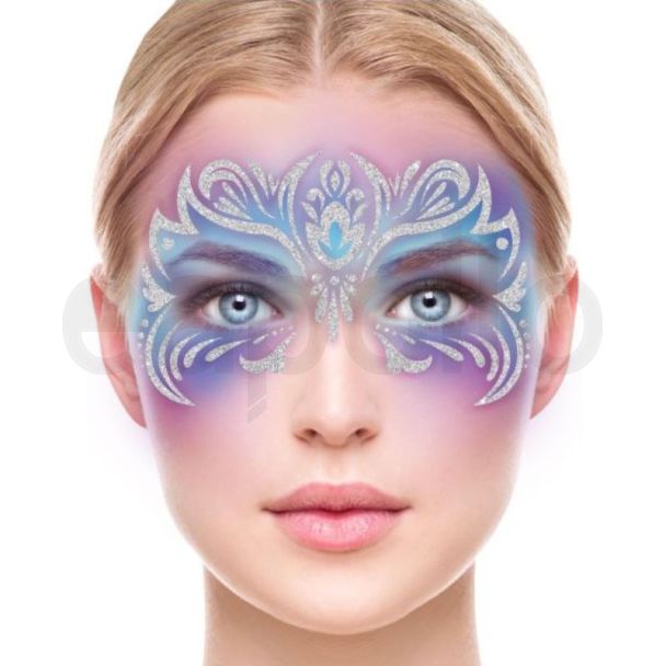 Fantasy Face Glitter Makeup Decoration - 10x13cm