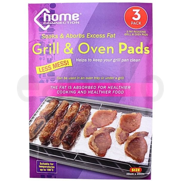 Fat Reducing Grill & Oven Pads (3pk)