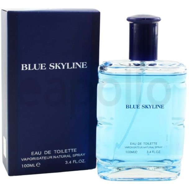 Fine Perfumery Men's EDT Perfume - Blue Skyline (100ml)