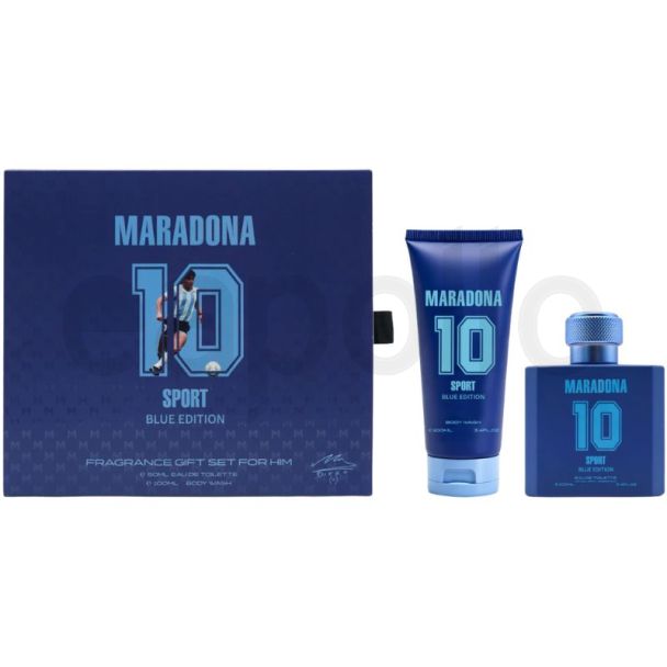 Maradona Sport Men's Gift Set - Blue Edition