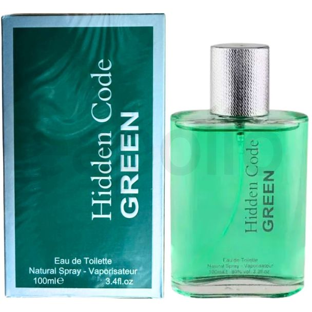 Fine Perfumery Men's Perfume - Hidden Code Green (100ml)