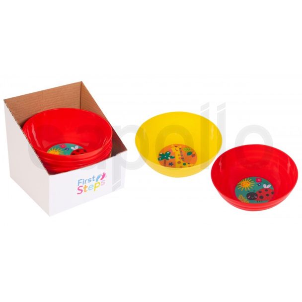 First Steps Kids Lunch Bowl - Assorted Colours 
