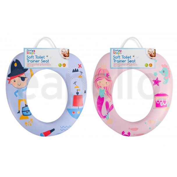 First Steps Soft Toilet Trainer Seat - Assorted 