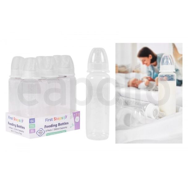 First Steps Baby Feeding Bottle (250ml) 