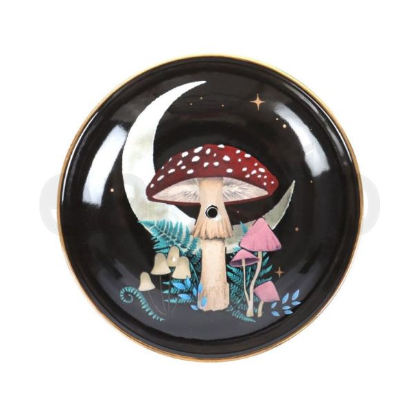 Forest Mushroom Ceramic Incense Stick Holder