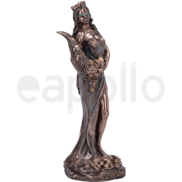 Fortuna - Goddess of Fortune Medium Bronze Figurine - 15.2cm
