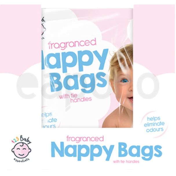 Fragranced Nappy Bags - Pack of 150